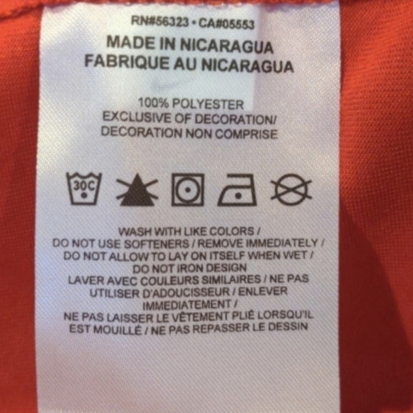 Nike Dri-Fit Red Short Sleeve Crew Neck Legend Training Tee Size Small - Picture 6 of 6